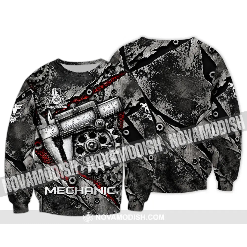 Unisex Shirt - Custom Mechanic Shirt - Long Sleeve / S - T-shirt