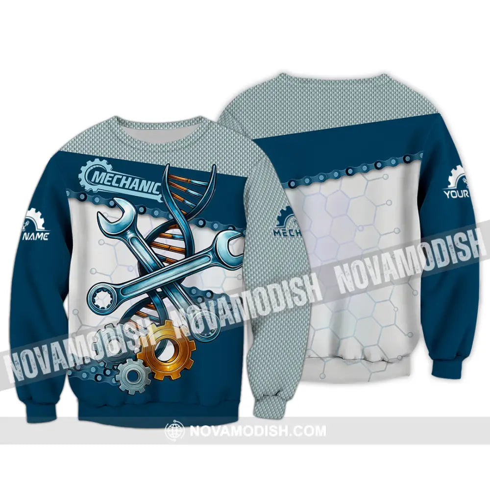 Unisex Shirt - Custom Mechanic Shirt - Long Sleeve / S - T-shirt