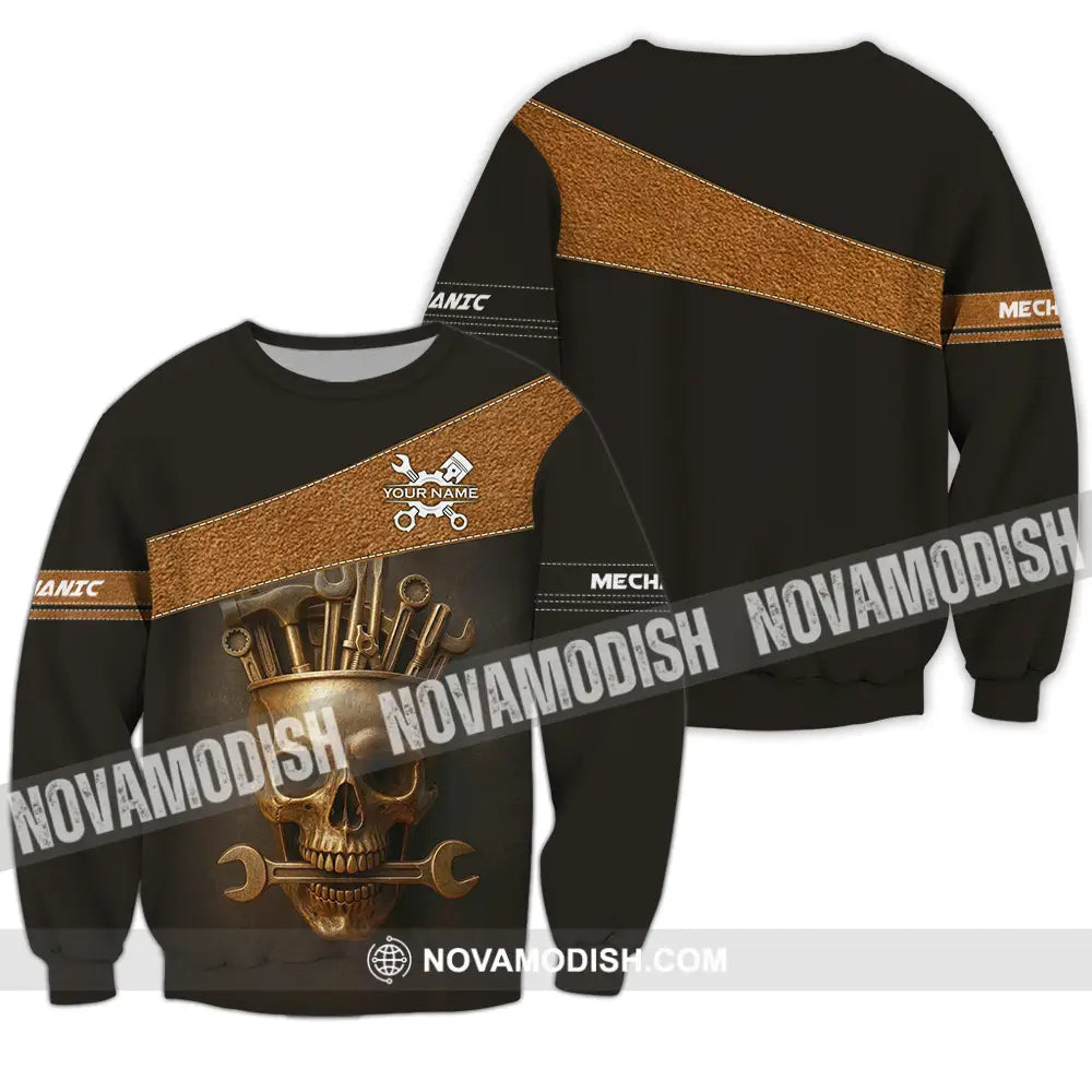 Unisex Shirt - Custom Mechanic Shirt Long Sleeve / S T-shirt