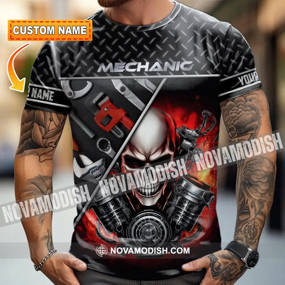 Unisex Shirt - Custom Mechanic Shirt T-shirt