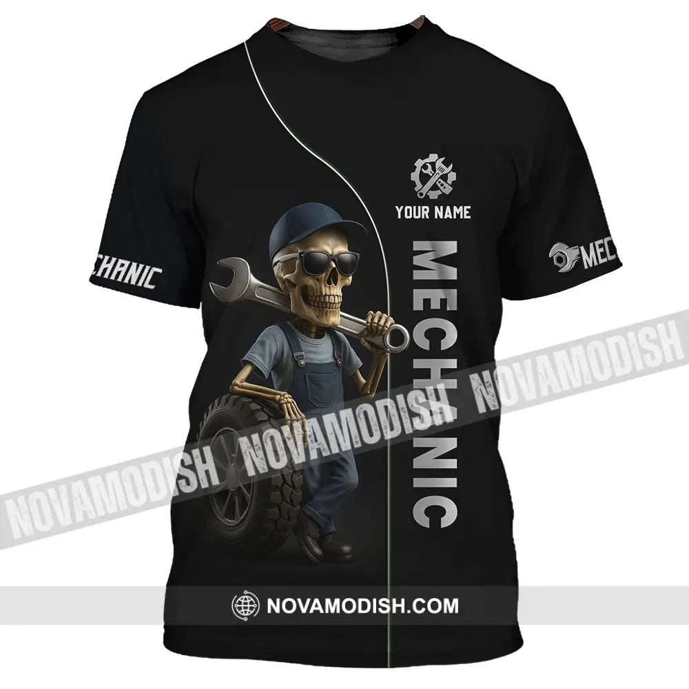 Unisex Shirt - Custom Mechanic Shirt T-Shirt / S T-shirt