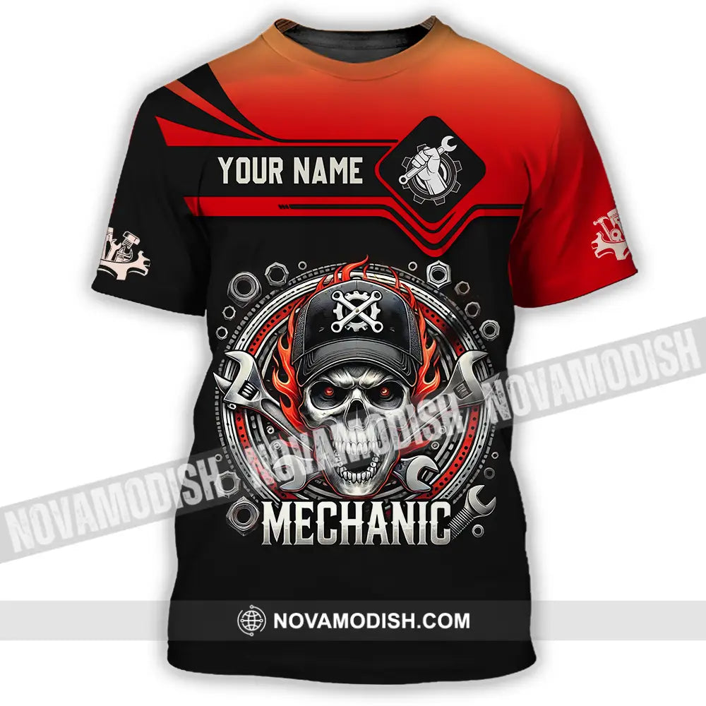 Unisex Shirt - Custom Mechanic Shirt T-Shirt / S T-shirt