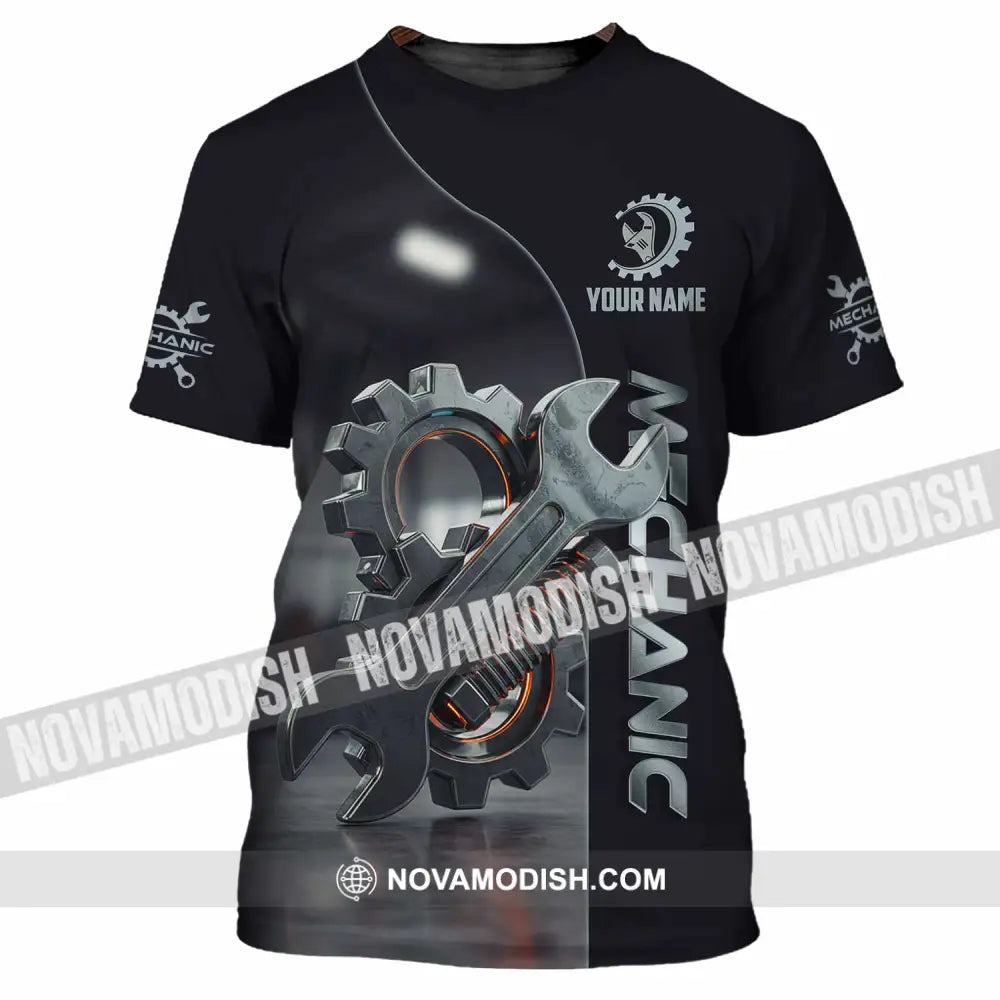 Unisex Shirt - Custom Mechanic Shirt T-Shirt / S T-shirt