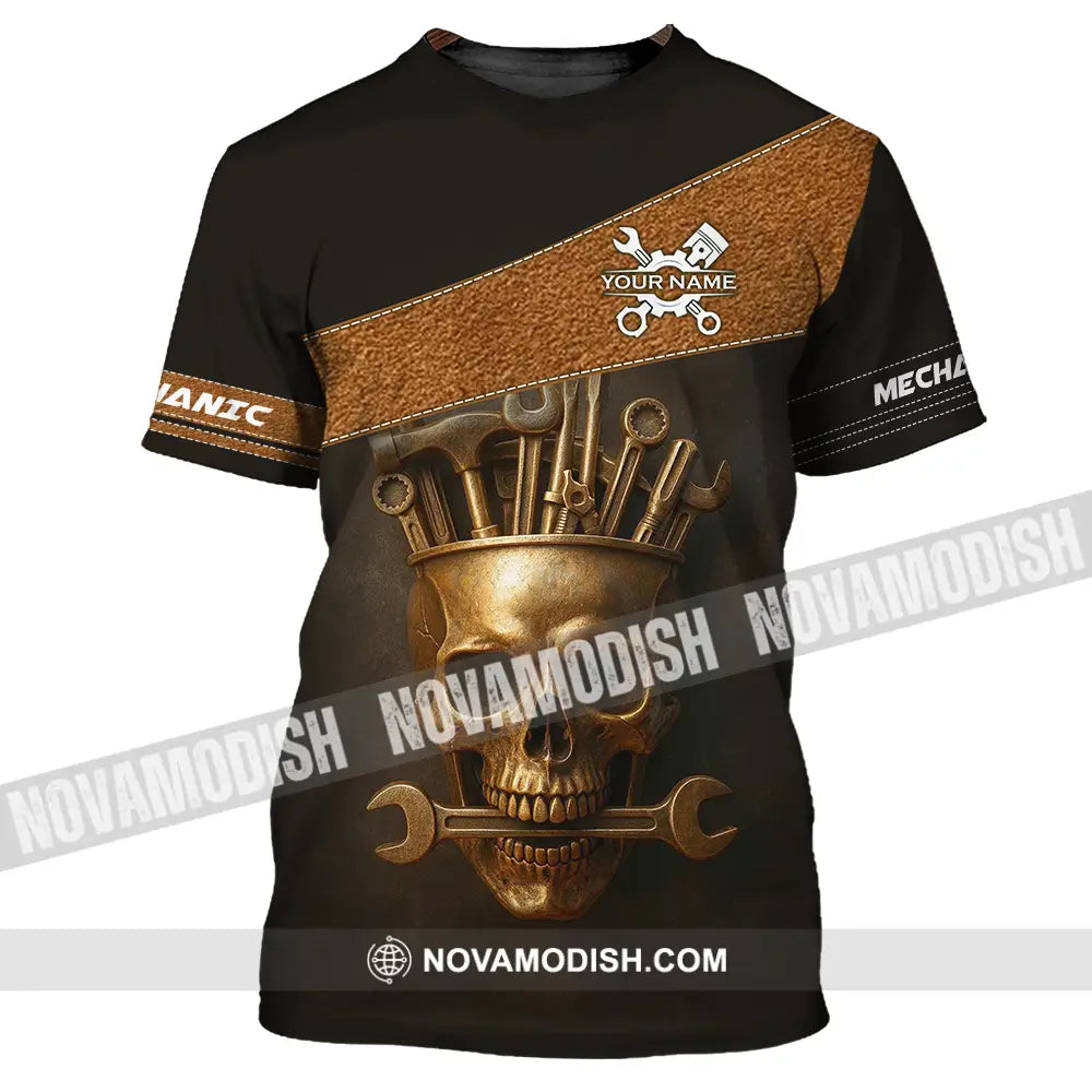Unisex Shirt - Custom Mechanic Shirt T-Shirt / S T-shirt