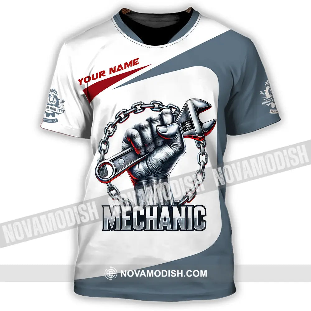 Unisex Shirt - Custom Mechanic Shirt T-Shirt / S T-shirt