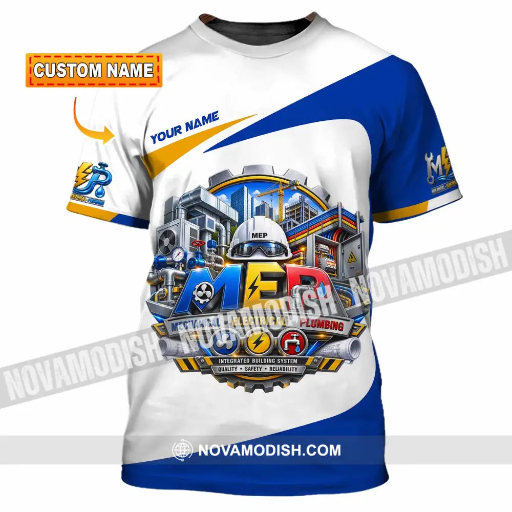 Unisex Shirt - Custom Mechanical Electrical Plumbing Shirt - T-shirt