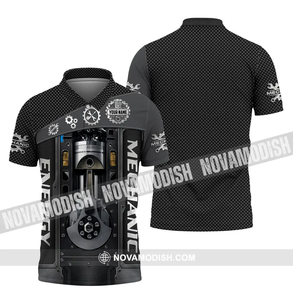 Unisex Shirt - Custom Mechanical Energy Shirt - Polo Shirt / S - T-shirt