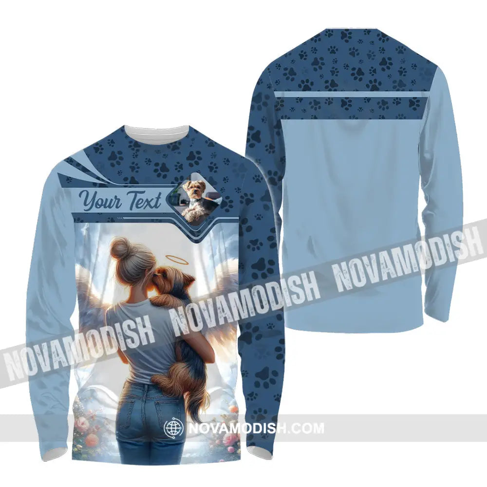 Unisex Shirt - Custom Memorial Pet Lover Shirt Long Sleeve Shirt / S T-shirt