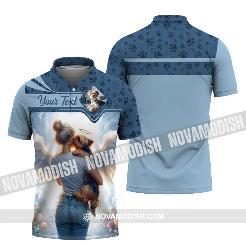 Unisex Shirt - Custom Memorial Pet Lover Shirt Polo Shirt / S T-shirt
