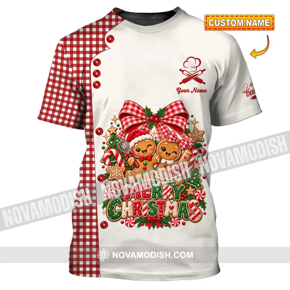 Unisex Shirt - Custom Merry Christmas Shirt - T-shirt