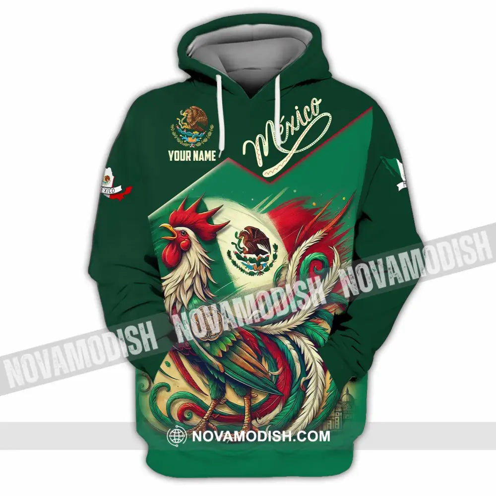 Unisex Shirt - Custom Mexico 3D Shirt Hoodie / S T-shirt