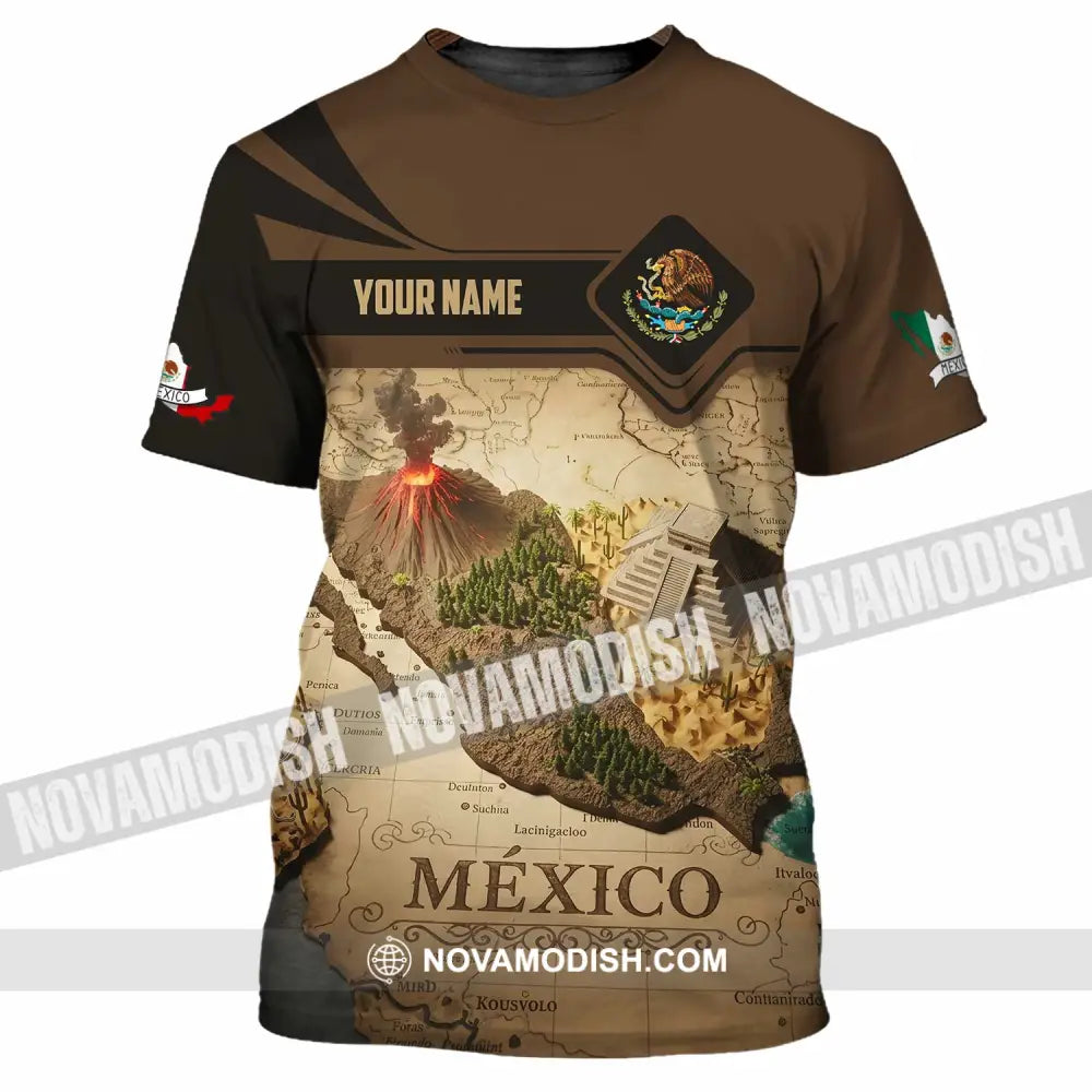 Unisex Shirt - Custom Mexico 3D Shirt T-Shirt / S T-shirt