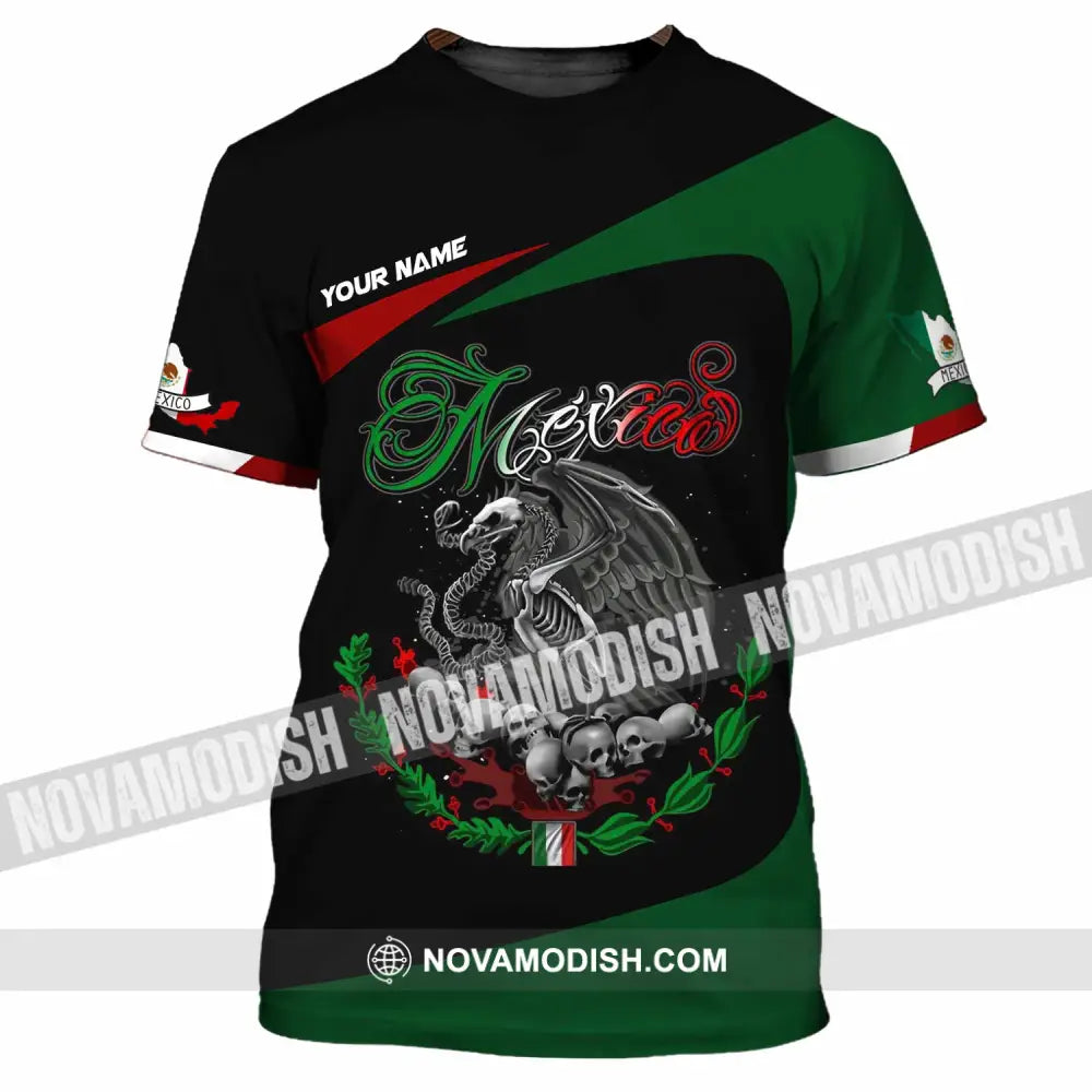Unisex Shirt - Custom Mexico 3D Shirt T-Shirt / S T-shirt