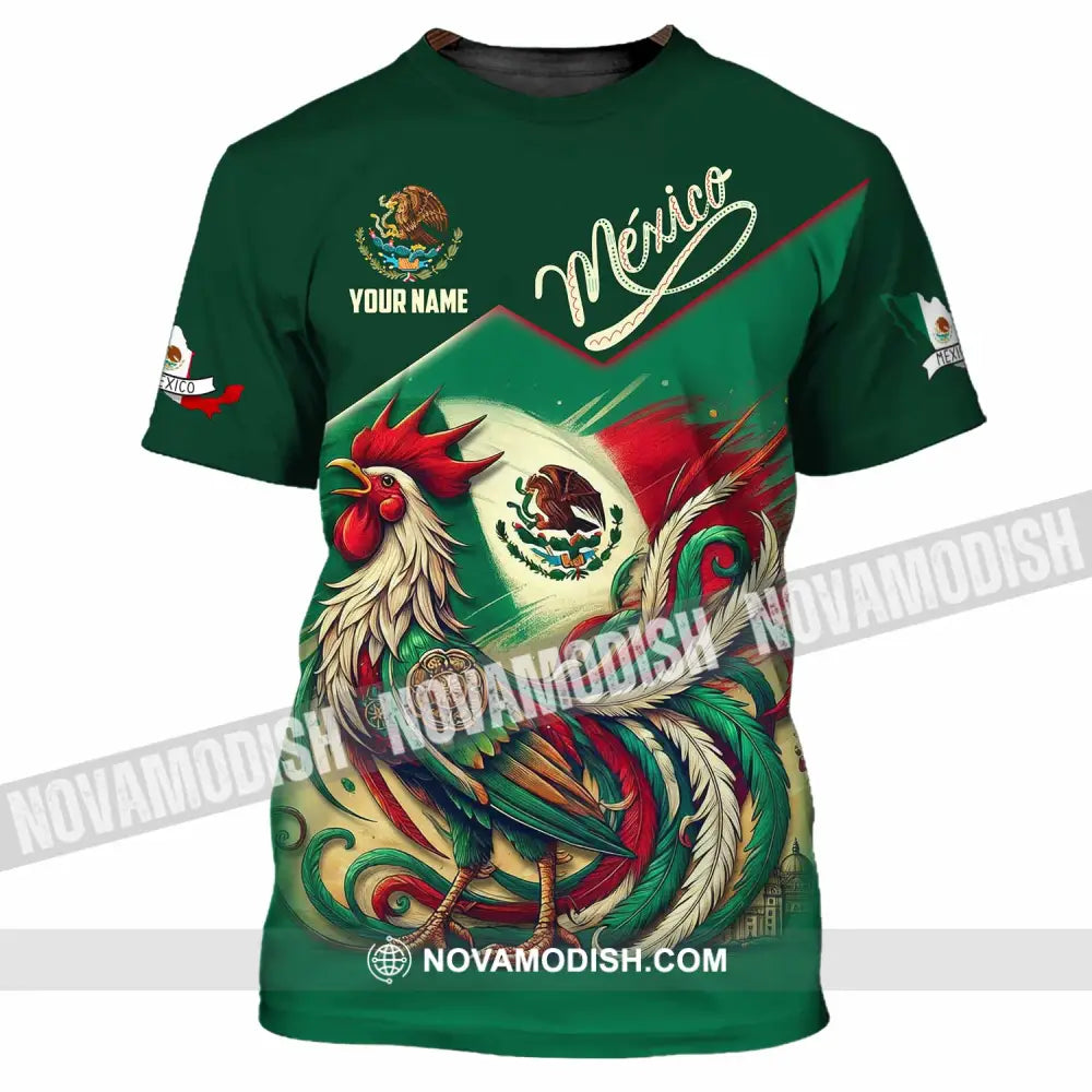 Unisex Shirt - Custom Mexico 3D Shirt T-Shirt / S T-shirt