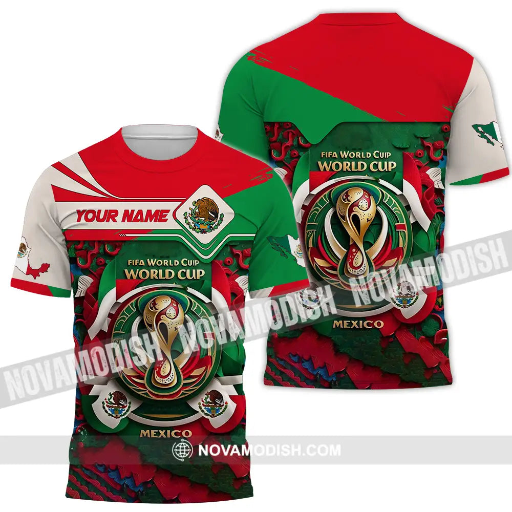 Unisex Shirt - Custom Mexico Fifa Club World Cup 2026 3D Shirt T-Shirt / S T-shirt