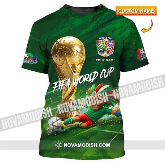 Unisex Shirt - Custom Mexico FIFA World Cup 2026 3D Shirt T-shirt
