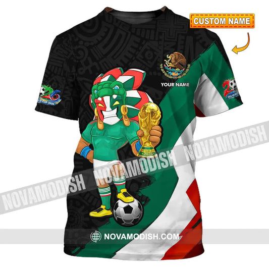 Unisex Shirt - Custom Mexico FIFA World Cup 2026 3D Shirt T-shirt