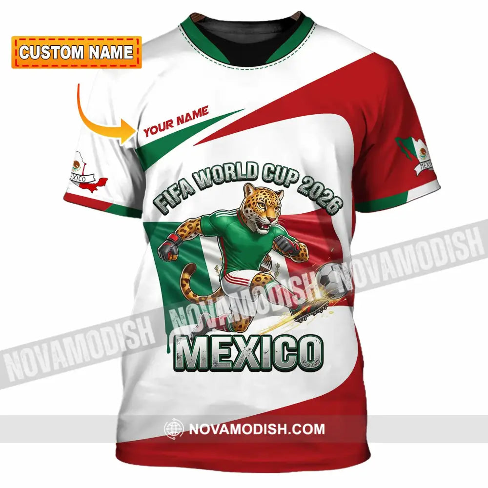 Unisex Shirt - Custom Mexico Fifa World Cup 2026 3D Shirt T-shirt