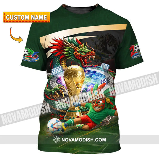 Unisex Shirt - Custom Mexico FIFA World Cup 2026 3D Shirt T-shirt