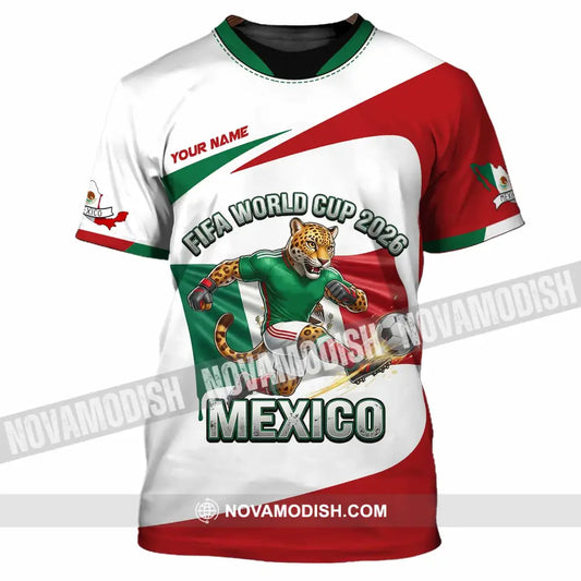 Unisex Shirt - Custom Mexico Fifa World Cup 2026 3D Shirt T-Shirt / S T-shirt