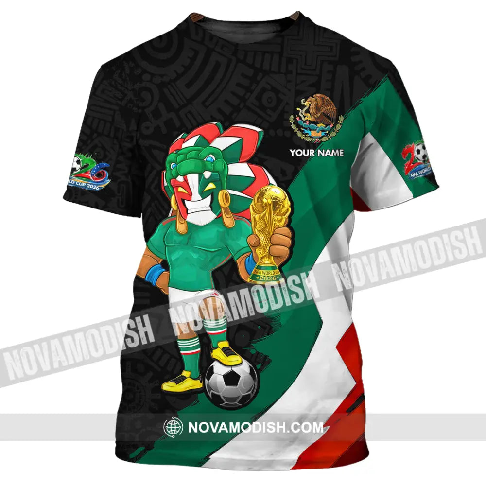 Unisex Shirt - Custom Mexico FIFA World Cup 2026 3D Shirt T-Shirt / S T-shirt
