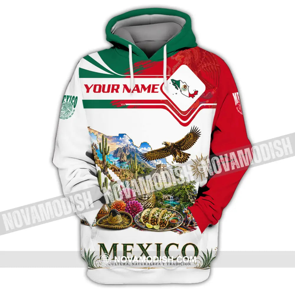 Unisex Shirt - Custom Mexico Shirt - Hoodie / S - T-shirt