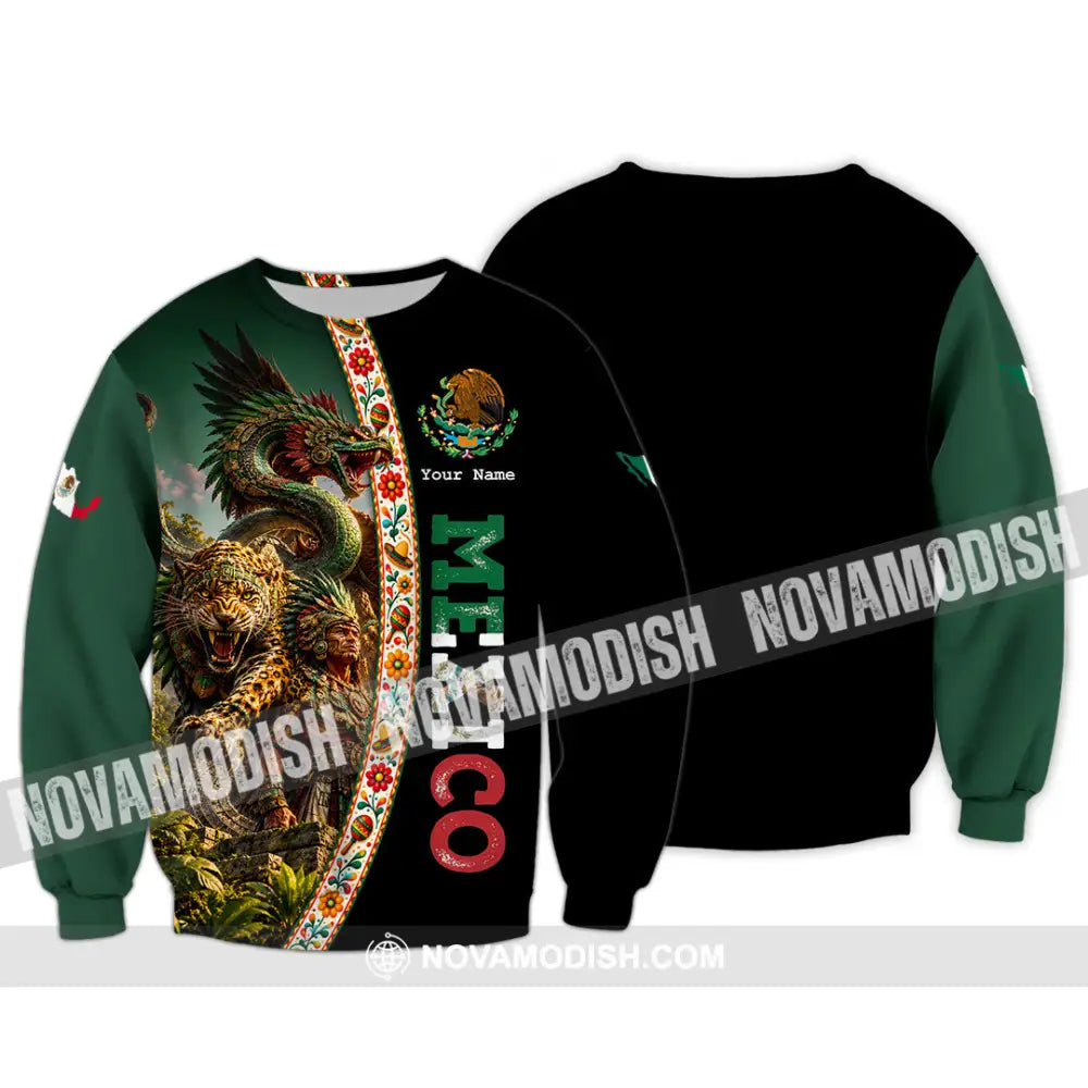 Unisex Shirt - Custom Mexico Shirt - Long Sleeve / S - T-shirt