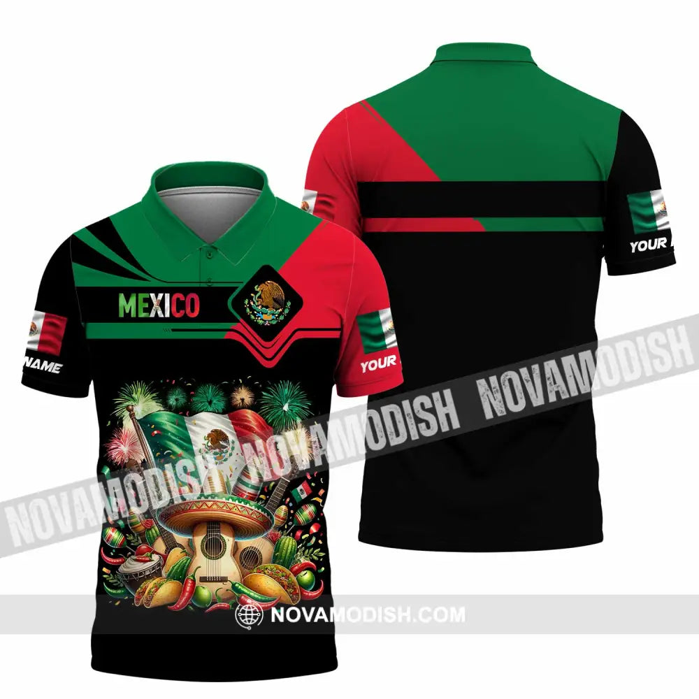 Unisex Shirt - Custom Mexico Shirt Polo Shirt / S T-shirt