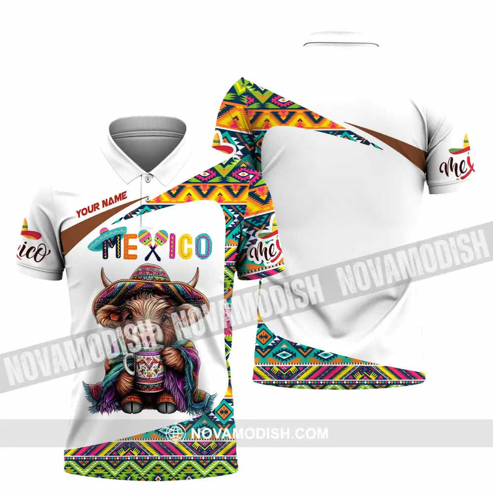 Unisex Shirt - Custom Mexico Shirt Polo Shirt / S T-shirt