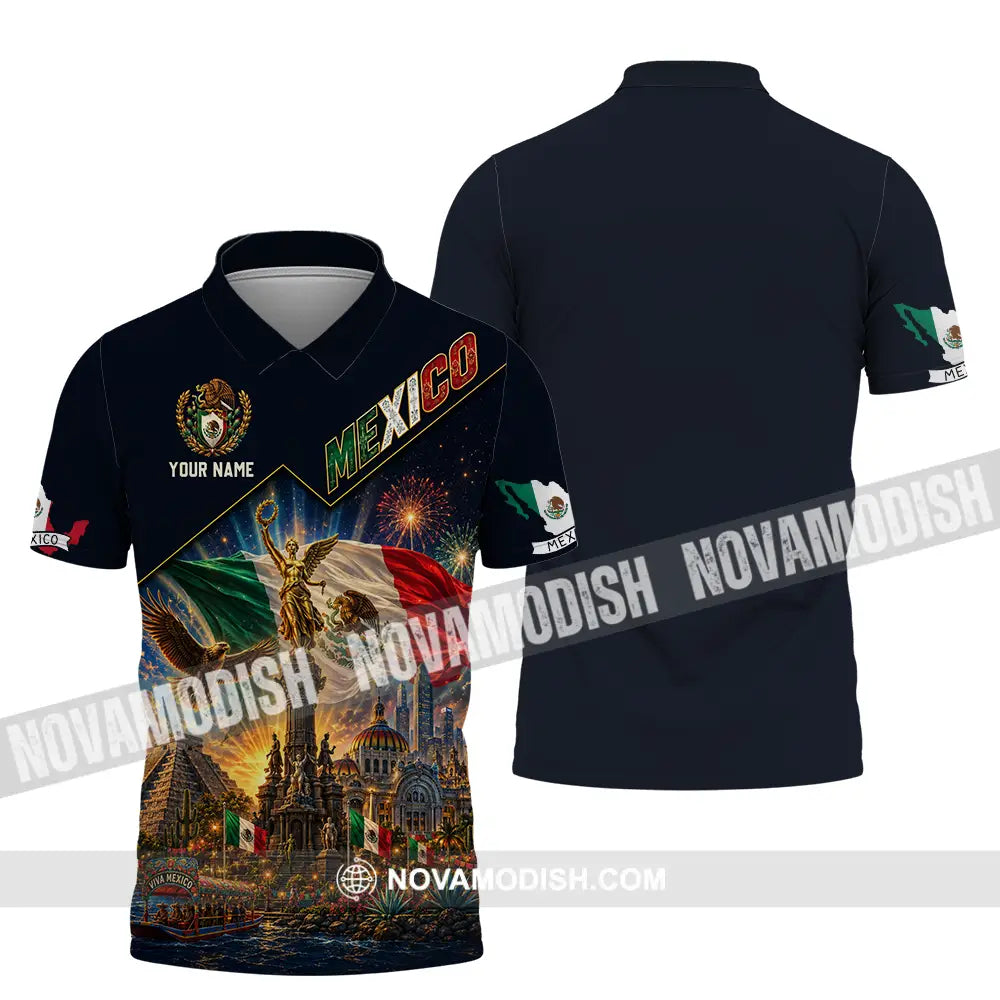 Unisex Shirt - Custom Mexico Shirt - Polo Shirt / S - T-shirt