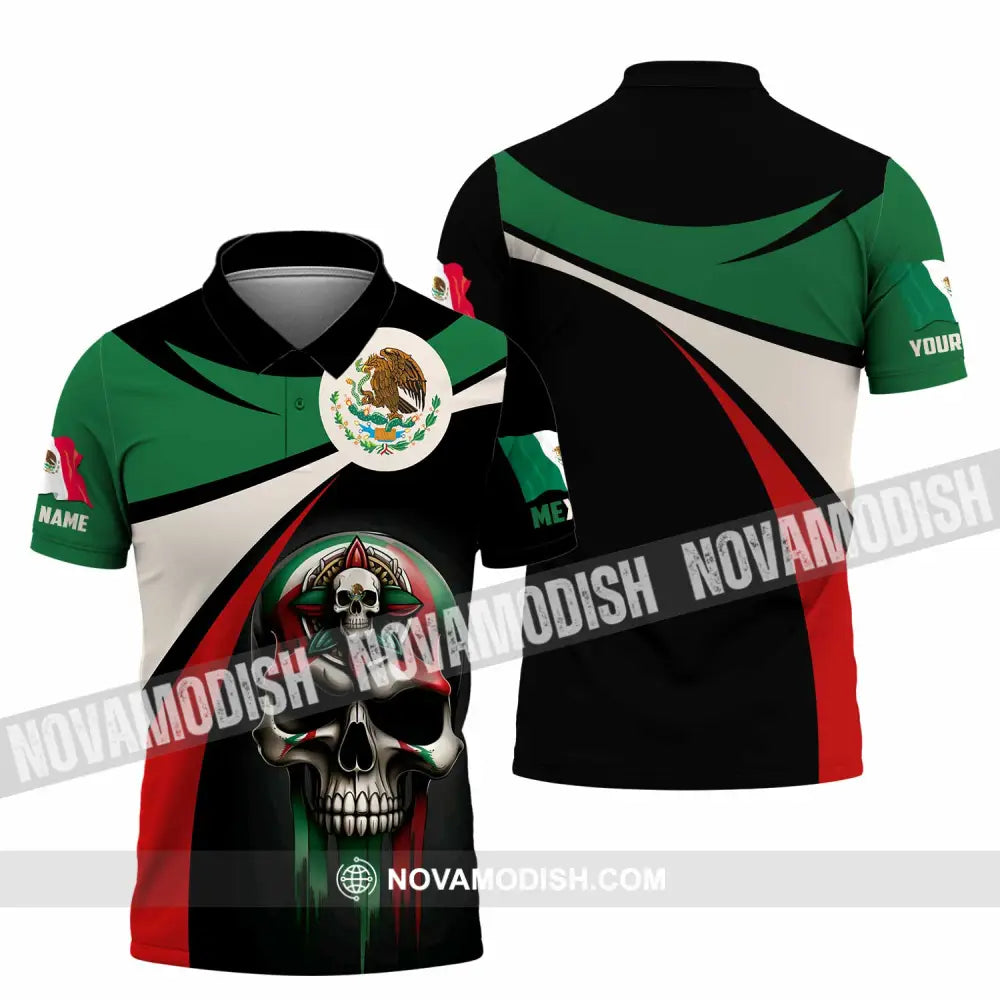 Unisex Shirt - Custom Mexico Shirt Polo Shirt / S T-shirt