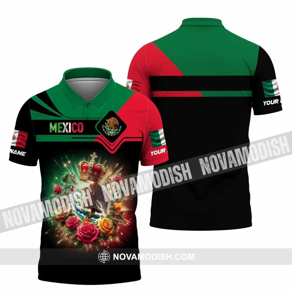 Unisex Shirt - Custom Mexico Shirt Polo Shirt / S T-shirt