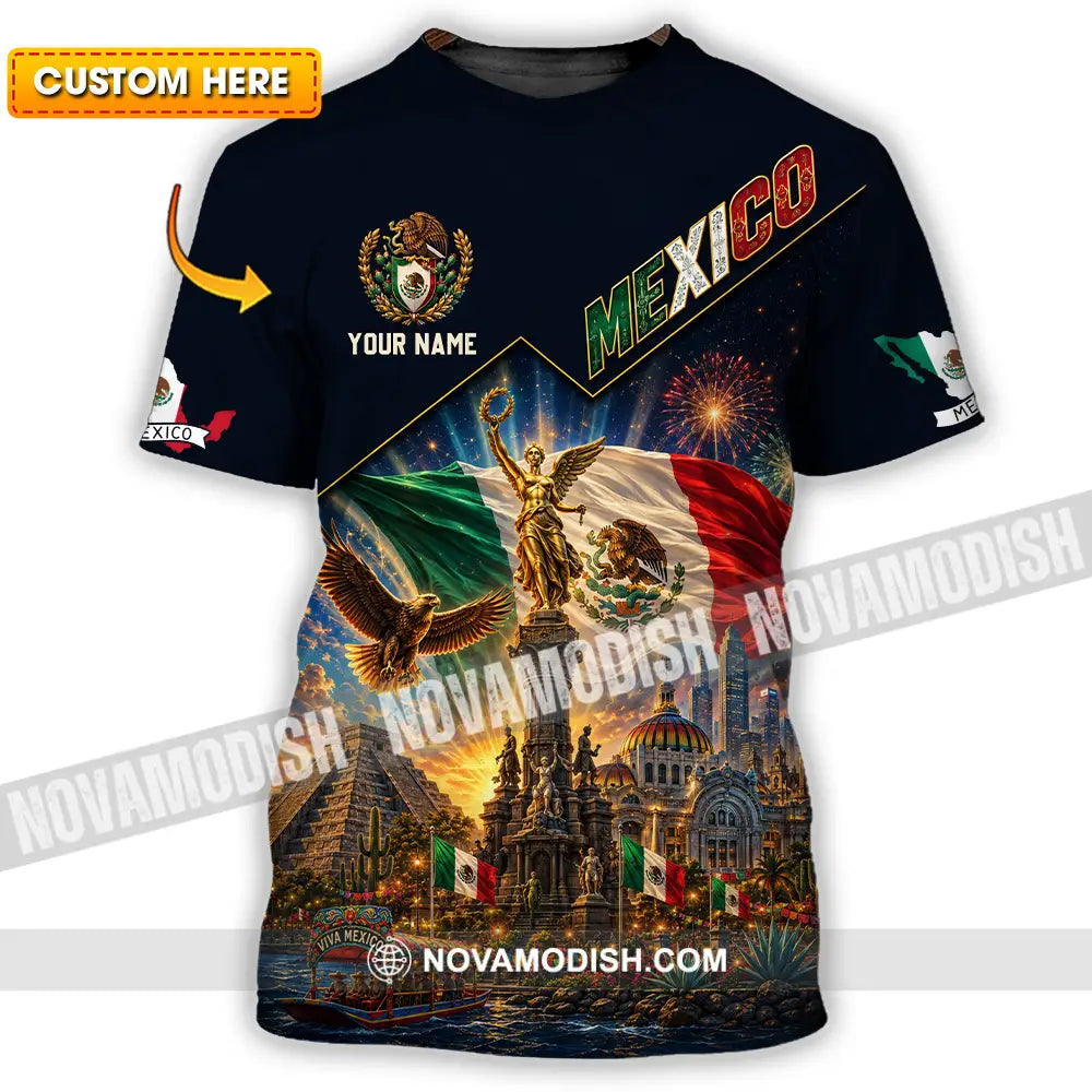 Unisex Shirt - Custom Mexico Shirt - T-shirt