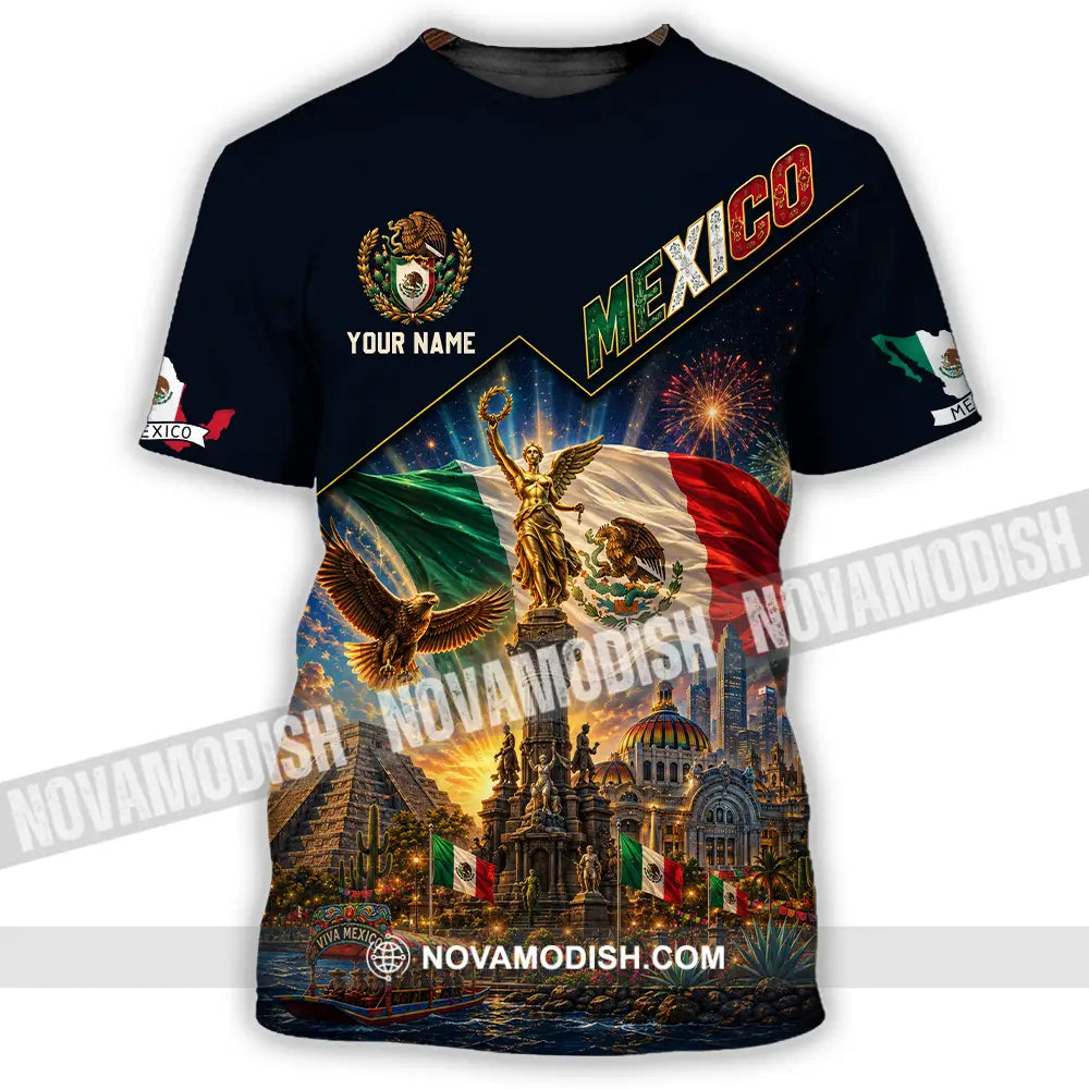 Unisex Shirt - Custom Mexico Shirt - T-Shirt / S - T-shirt