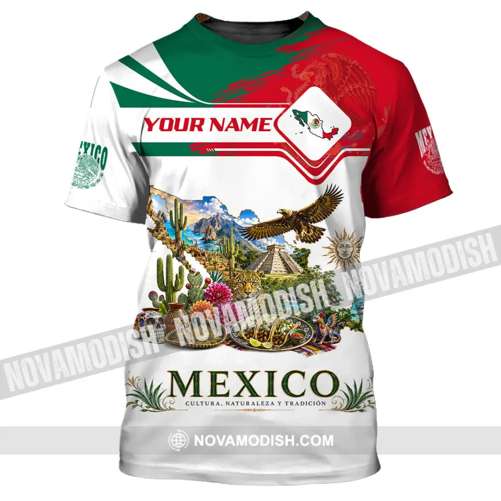 Unisex Shirt - Custom Mexico Shirt - T-Shirt / S - T-shirt