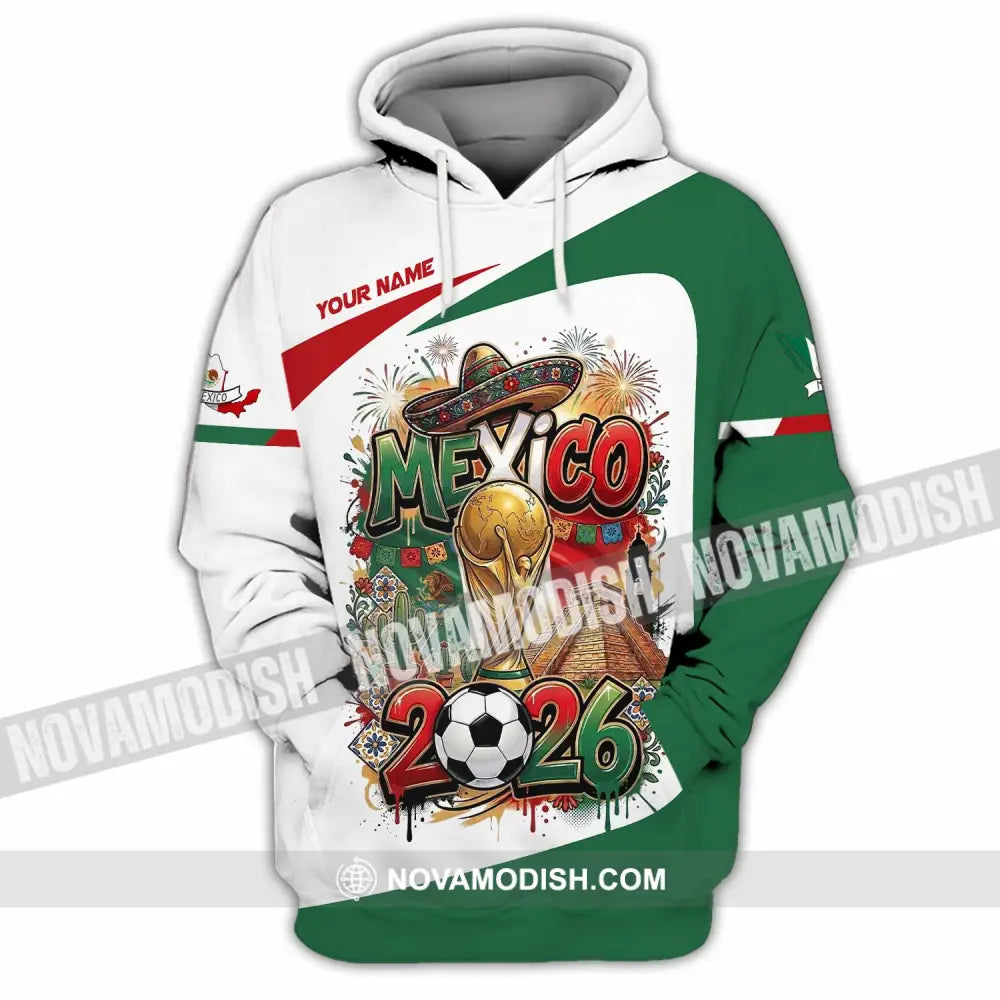 Unisex Shirt - Custom Mexico World Cup 2026 3D Shirt Hoodie / S T-shirt
