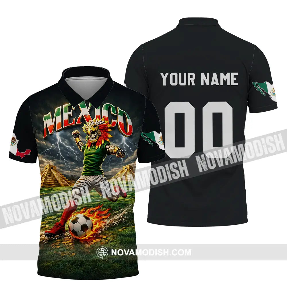 Unisex Shirt - Custom Mexico World Cup 2026 3D Shirt Polo Shirt / S T-shirt