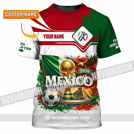 Unisex Shirt - Custom Mexico World Cup 2026 3D Shirt T-shirt