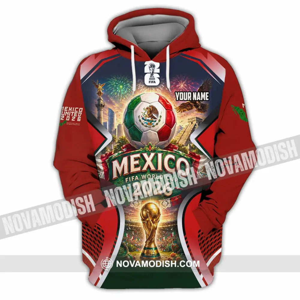 Unisex Shirt - Custom Mexico World Cup 2026 Shirt - Hoodie / S - T-shirt
