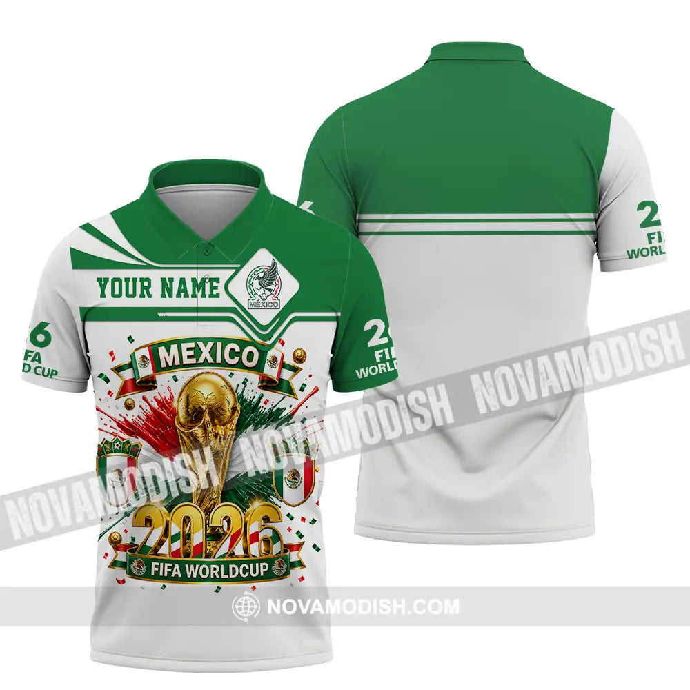 Unisex Shirt - Custom Mexico World Cup 2026 Shirt - Polo Shirt / S - T-shirt
