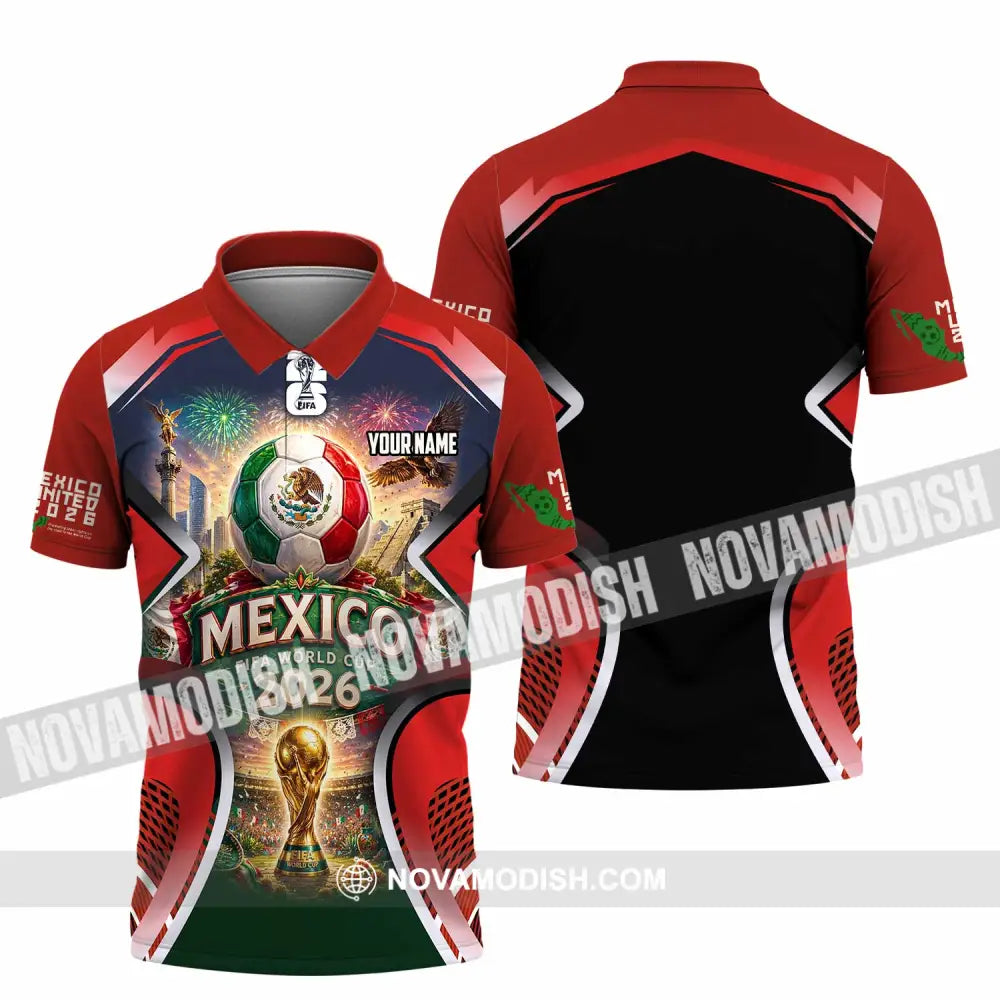 Unisex Shirt - Custom Mexico World Cup 2026 Shirt - Polo Shirt / S - T-shirt