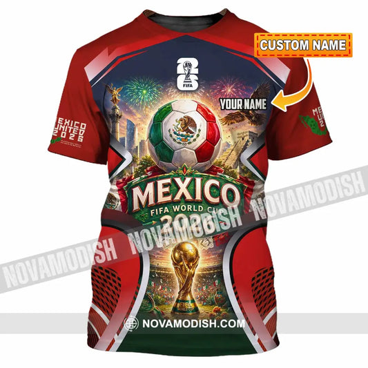 Unisex Shirt - Custom Mexico World Cup 2026 Shirt - T-shirt