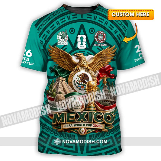 Unisex Shirt - Custom Mexico World Cup 2026 Shirt - T-shirt
