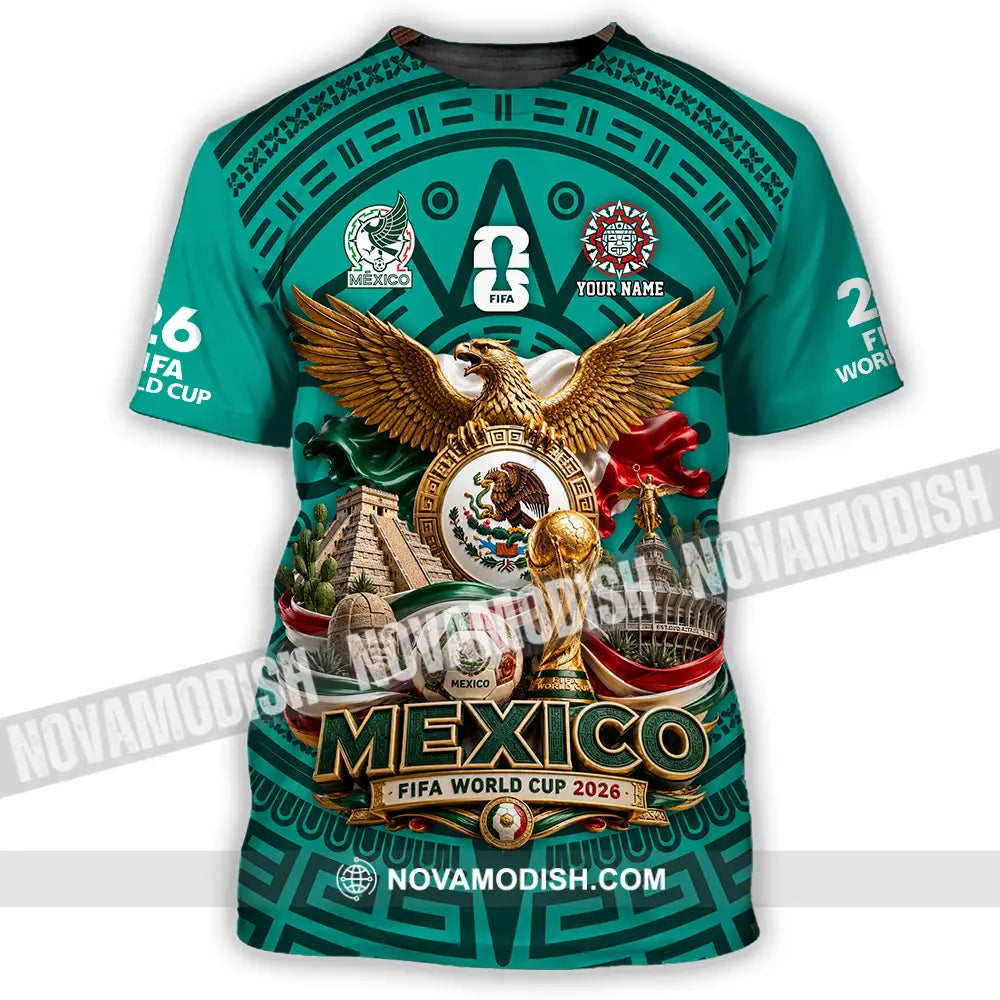 Unisex Shirt - Custom Mexico World Cup 2026 Shirt - T-Shirt / S - T-shirt