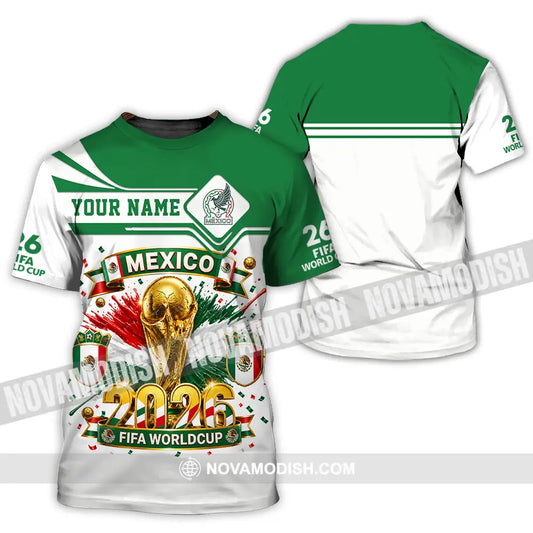 Unisex Shirt - Custom Mexico World Cup 2026 Shirt - T-Shirt / S - T-shirt