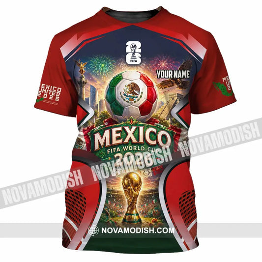 Unisex Shirt - Custom Mexico World Cup 2026 Shirt - T-Shirt / S - T-shirt