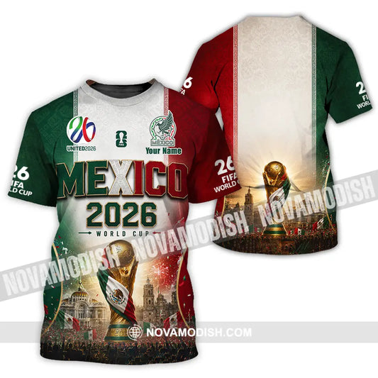 Unisex Shirt - Custom Mexico World Cup 2026 Shirt - T-Shirt / S - T-shirt