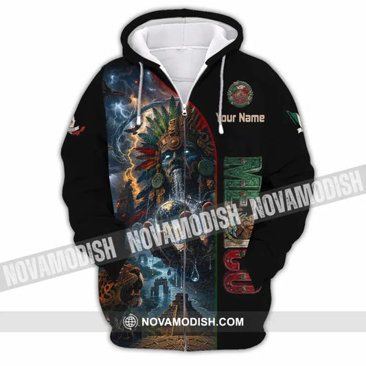 Unisex Shirt - Custom Mexico Shirt - Zipper Hoodie / S - T-shirt