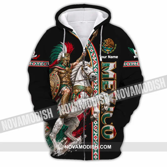 Unisex Shirt - Custom Mexico Shirt - Zipper Hoodie / S - T-shirt