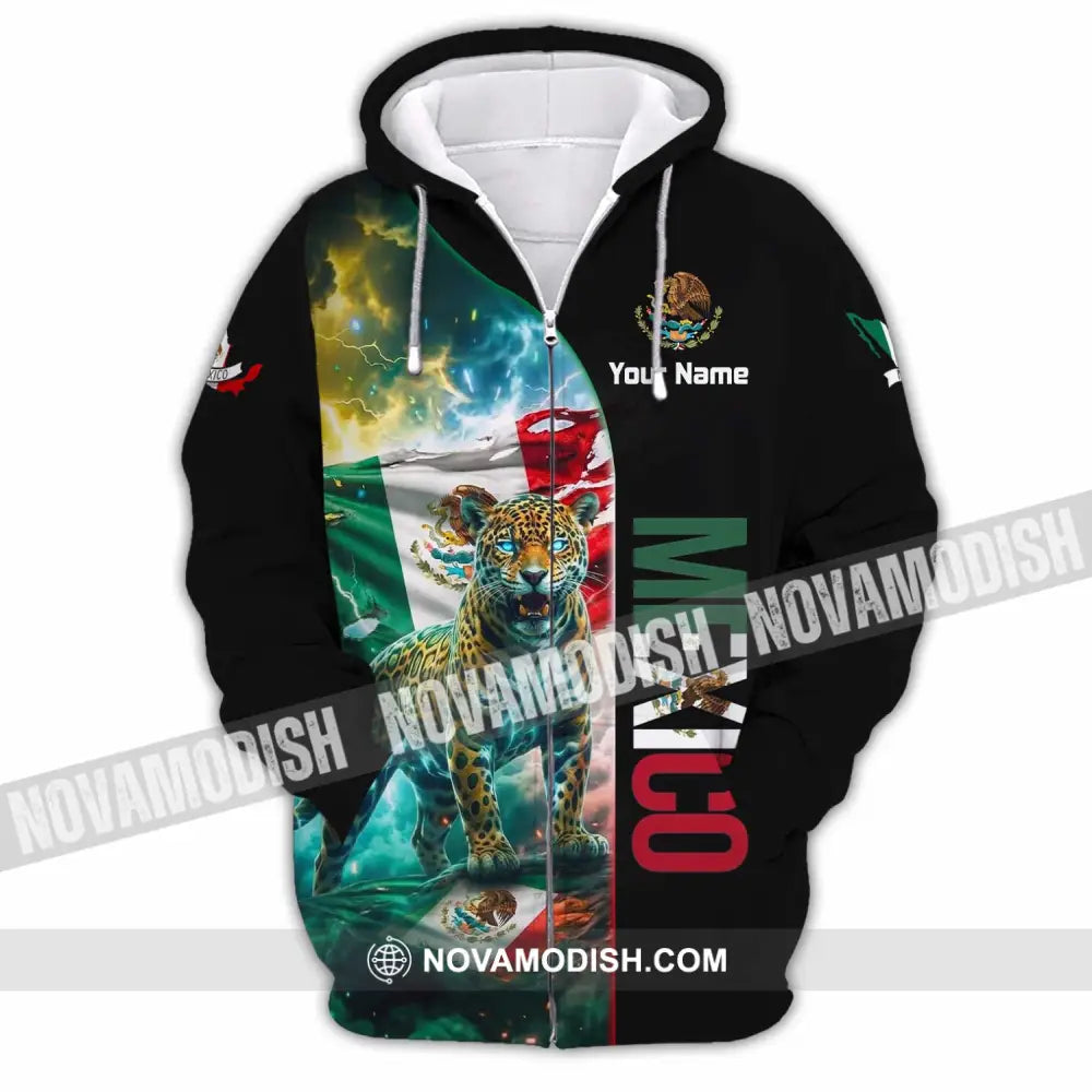 Unisex Shirt - Custom Mexico Shirt - Zipper Hoodie / S - T-shirt